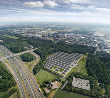 Bedrijfsruimtemarkt op slot in SGE